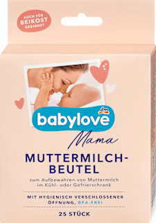 Muttermilchbeutel babylove Mama