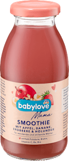 Smoothie Apfel, Banane, Erdbeere & Holunder babylove Mama