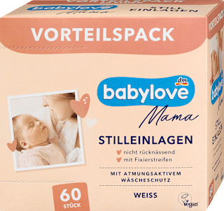 Stilleinlagen weiß babylove Mama
