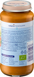 Menü Gemüse Nudelauflauf ab dem 12. Monat babylove