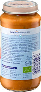 Menü Spaghetti Bolognese ab dem 12. Monat babylove