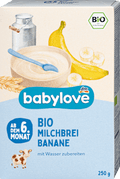 Milchbrei Griess Banane ab dem 6. Monat babylove