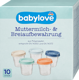 Muttermilch- & Breiaufbewahrung Dosen babylove