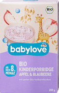 Porridge Apfel-Blaubeere, ab dem 8. Monat babylove