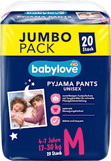 Pyjama Pants Gr. M 4-7 Jahre (17-30 kg), Jumbopack babylove
