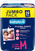 Pyjama Pants Gr. M 4-7 Jahre (17-30 kg), Jumbopack babylove