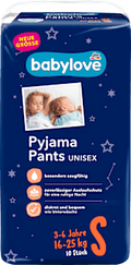 Pyjama Pants Unisex Gr. S 3-6 Jahre (16-25 kg) babylove
