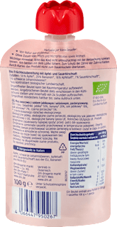 Quetschie Smoothie Kirsche, Johannisbeere & Banane in Apfel ab 1 Jahr babylove