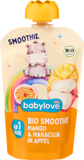 Quetschie Smoothie Mango & Maracuja in Apfel, ab 1 Jahr babylove