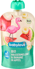 Quetschie Wassermelone & Banane in Apfel ab 1 Jahr babylove