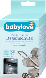 Regenschutz für Kinderwagen babylove