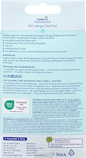 Regenschutz für Sportwagen & Buggy babylove
