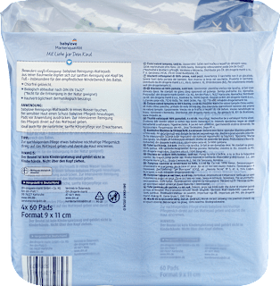 Reinigungs Wattepads (4x60 St) babylove
