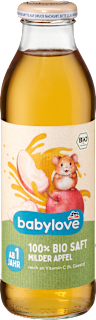 Saft Milder Apfel ab 1 Jahr babylove