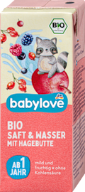 Saft & Wasser Hagebutte ab 1 Jahr babylove