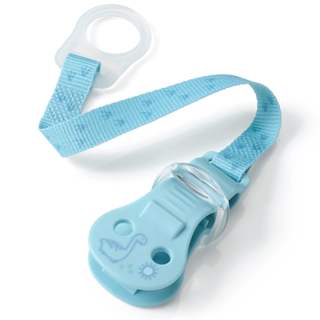 Schnullerband blau Dino babylove