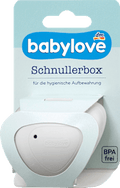 Schnullerbox hellgrau babylove