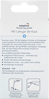 Schrank- und Schubladensicherung babylove