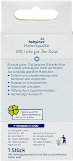 Schrankschloss babylove