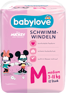 Schwimmwindeln Disney Gr. Medium (7-11 kg)  babylove