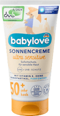Sonnencreme Baby sensitiv, LSF 50+ babylove