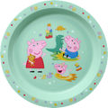 Teller grün, Peppa Pig babylove