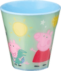 Trinkbecher 9-Kant grün, Peppa Pig babylove