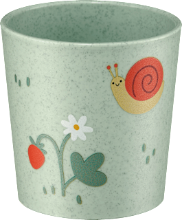 Trinkbecher grün, Gartentiere, ab 6. Monat babylove