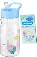 Trinkflasche hellblau, Peppa Pig, 480 ml  babylove