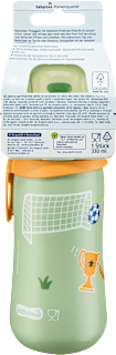 Trinkflasche Kinder grün, 330 ml babylove