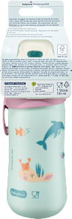 Trinkflasche Kinder mintgrün, 330 ml babylove