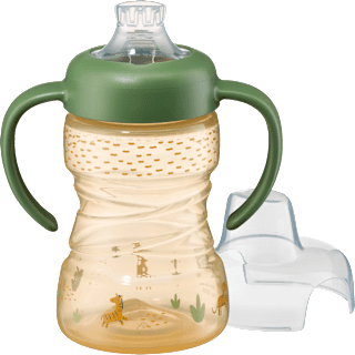 Trinklernbecher gelb, ab 6. Monat, 260 ml babylove