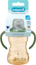 Trinklernbecher gelb, ab 6. Monat, 260 ml babylove