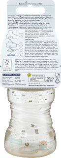 Trinklernflasche grün, ab 9. Monat, 260 ml babylove