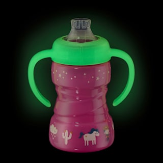 Trinklerntasse Tag & Nacht pink, ab 6. Monat, 260 ml babylove