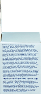Trinksauger Weithals Silikon anatomisch, Gr. S, von Geburt an   babylove