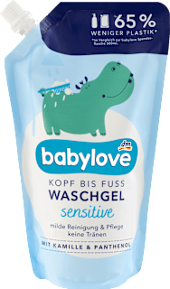 Waschgel Kopf bis Fuß sensitive Nachfüllpack babylove