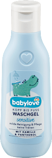 Waschgel Kopf bis Fuß sensitive, Reisegröße babylove