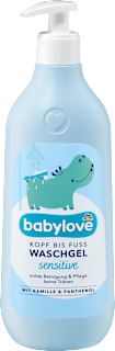 Waschgel Kopf bis Fuß sensitive babylove