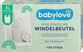 Windelbeutel mit Frischeduft babylove