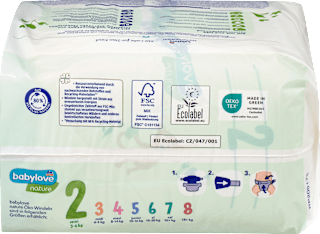 Windeln Gr. 2 Mini (3-6 kg) babylove