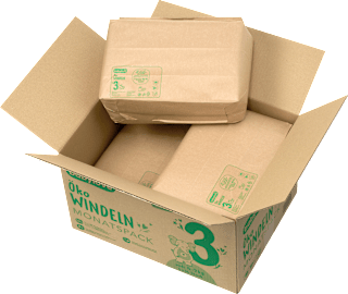 Windeln Öko Gr. 3 midi (4-9 kg) Monatspack babylove