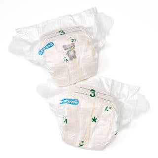 Windeln Öko Gr. 3 midi (4-9 kg)  babylove