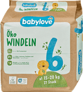 Windeln Öko Gr. 6 xl (15-20 kg)  babylove