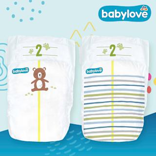Windeln Premium Gr. 2 mini (3-6 kg)  babylove
