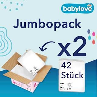 Windeln Premium Gr. 4 maxi (8-14 kg), Jumbopack  babylove