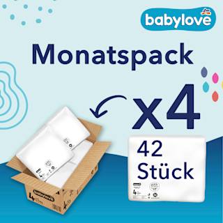 Windeln Premium Gr.4 maxi (8-14 kg), Monatspack babylove