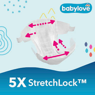 Windeln Premium Gr. 4+ maxiplus (9-15 kg)  babylove