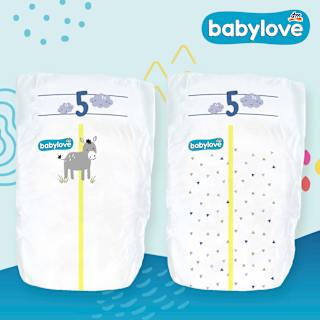 Windeln Premium Gr. 5 junior (10-16 kg), Jumbopack  babylove