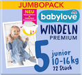 Windeln Premium Gr. 5 junior (10-16 kg), Jumbopack  babylove